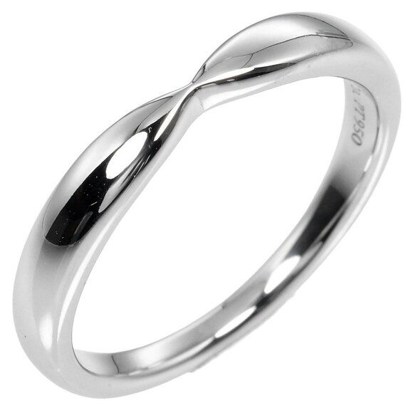 TIFFANY&Co. harmony Ring Pt950Platinum #4.1(US Size) 3.45g Women
